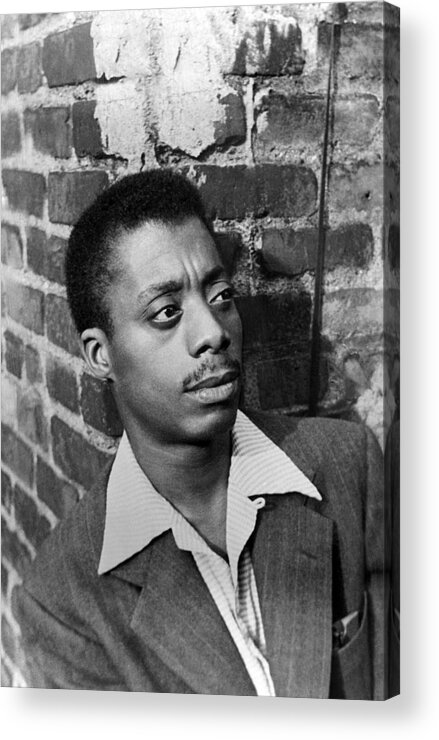 1950s Portraits Acrylic Print featuring the photograph James Baldwin, 1953 by Everett