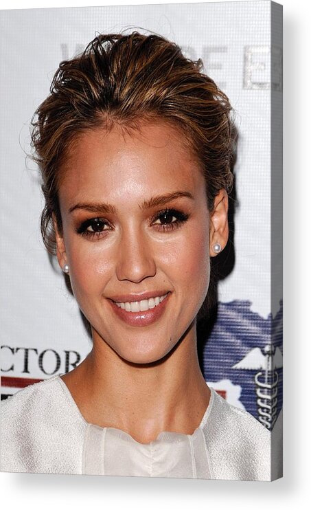 Jessica Alba Acrylic Print featuring the photograph Jessica Alba At Arrivals For African by Everett