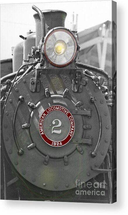 Trains Acrylic Print featuring the photograph Locomotive 2 by Randy Harris