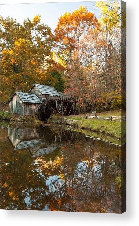 Mabry Mill Acrylic Print featuring the photograph Mabry Mill by Doug McPherson
