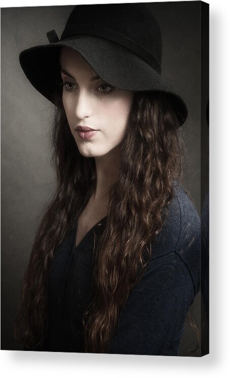 Woman Acrylic Print featuring the photograph Melancholy Baby by Neil Shapiro