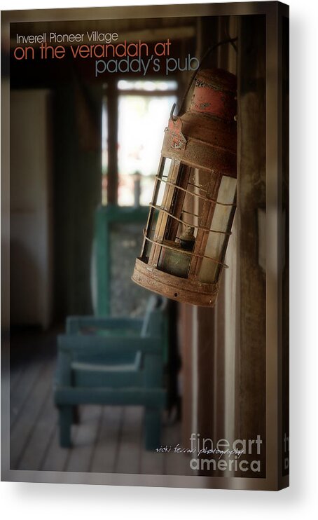 Country Acrylic Print featuring the photograph Paddy's Pub by Vicki Ferrari