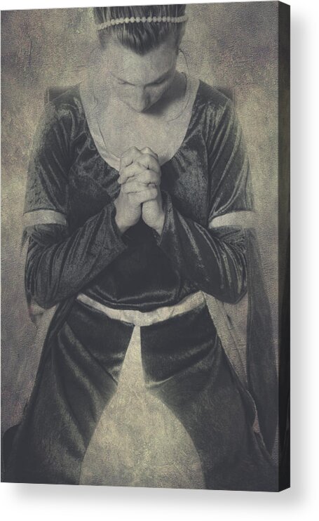 Female Acrylic Print featuring the photograph Prayer by Joana Kruse
