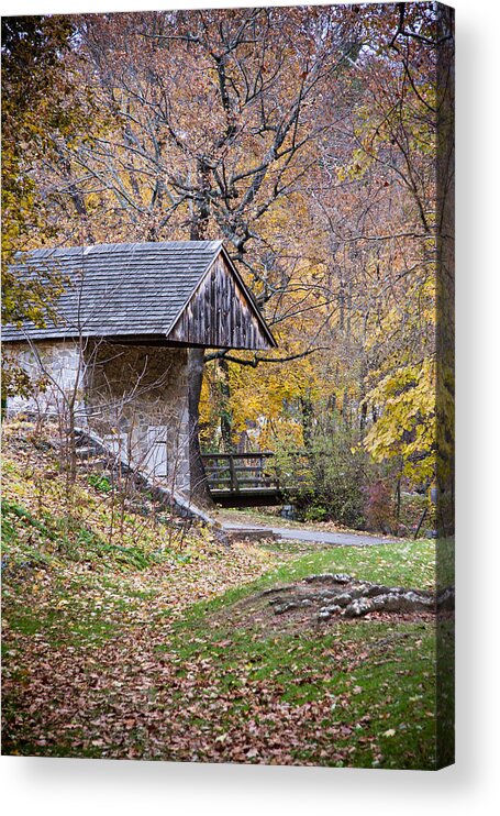 Autumn Acrylic Print featuring the photograph Renfrew Park by Kelley Nelson