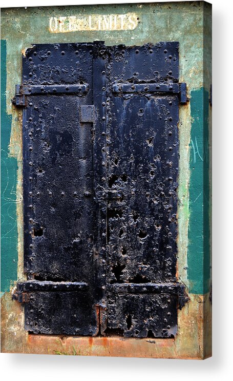 Rusted Acrylic Print featuring the photograph Rusted Through by Matt Hanson