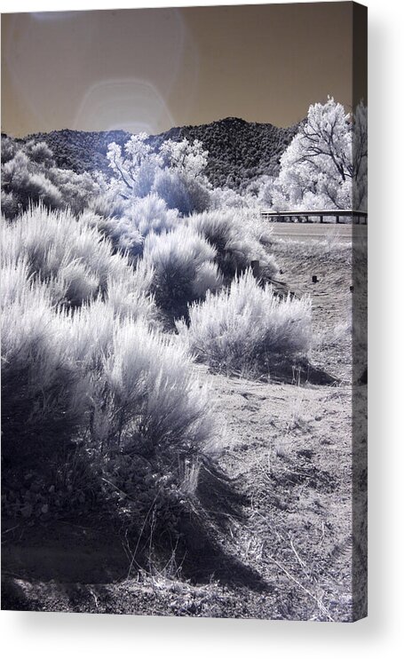 Landscape Acrylic Print featuring the photograph Santa Fe - 7 by T R Maines