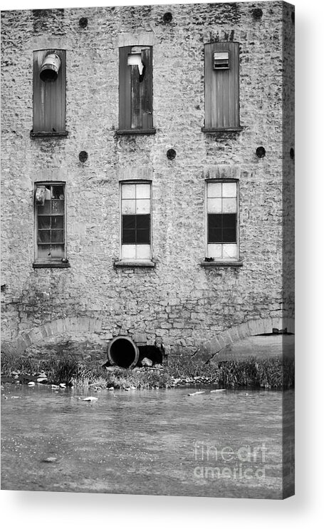 Window Acrylic Print featuring the photograph Six by Traci Cottingham