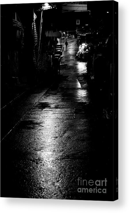 Soho Acrylic Print featuring the photograph Soho Noir by Dean Harte