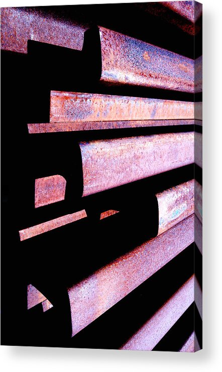 Art Acrylic Print featuring the photograph Stacked by Steven Milner