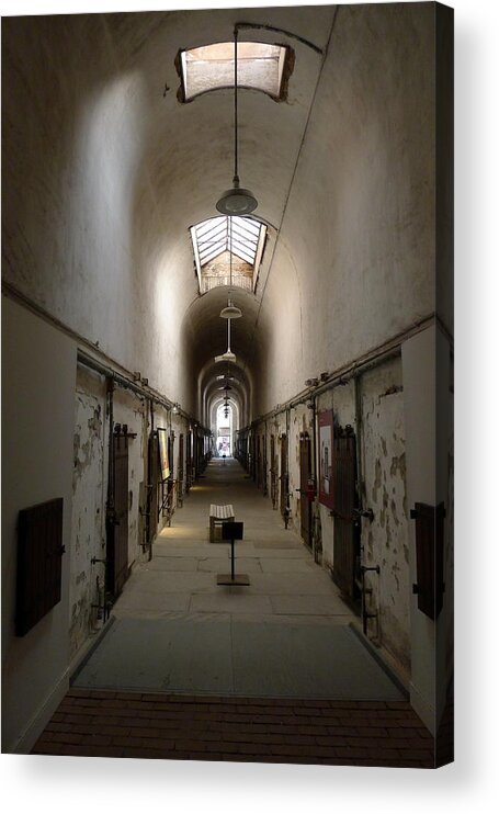 Gate Acrylic Print featuring the photograph Sweet Home Penitentiary II by Richard Reeve