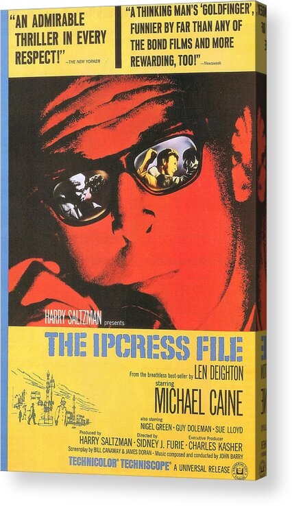 The Ipcress File Acrylic Print featuring the photograph The Ipcress File by Georgia Clare