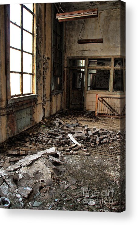 In Focus Acrylic Print featuring the photograph Uban Decay by Joanne Coyle