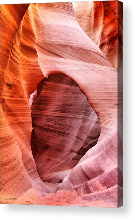 Wind Acrylic Print featuring the photograph Wind Tunnel by Farol Tomson