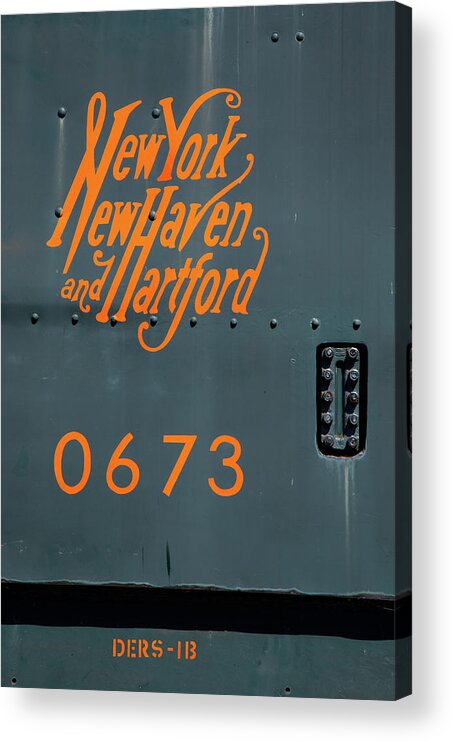 New York New Haven And Hartford Acrylic Print featuring the photograph 0673 #1 by Karol Livote
