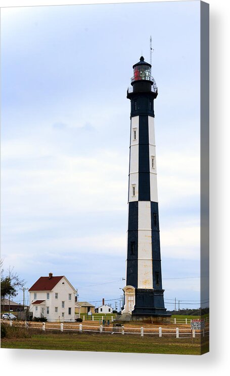 Cape Acrylic Print featuring the photograph Cape Henry Lighthouse #1 by Travis Rogers