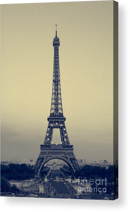 Paris Acrylic Print featuring the photograph Eiffel #1 by RicharD Murphy