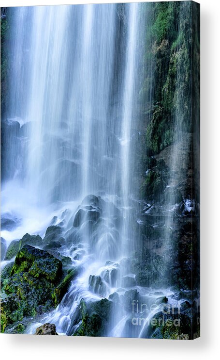 Falling Spring Falls Acrylic Print featuring the photograph Falling Spring Falls #1 by Thomas R Fletcher