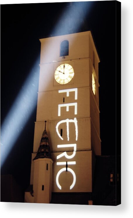 Tower Acrylic Print featuring the photograph Feeric #1 by Mihail Antonio Andrei