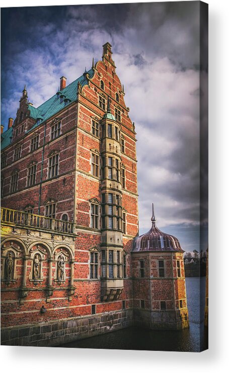 Hillerod Acrylic Print featuring the photograph Frederiksborg Castle Hillerod Denmark by Carol Japp