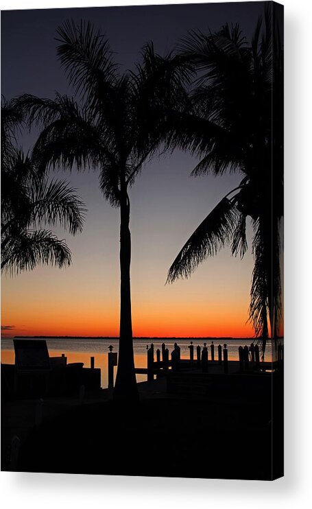 Sunset Acrylic Print featuring the photograph From This Moment #1 by Michiale Schneider