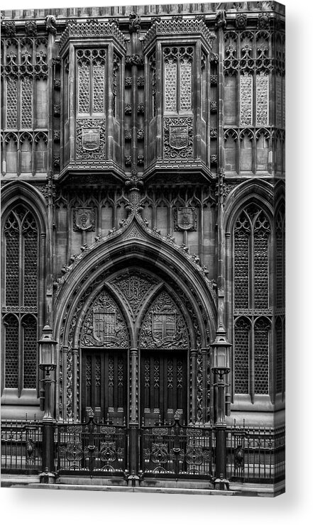 19th Century Acrylic Print featuring the photograph John Rylands Library #1 by Neil Alexander Photography