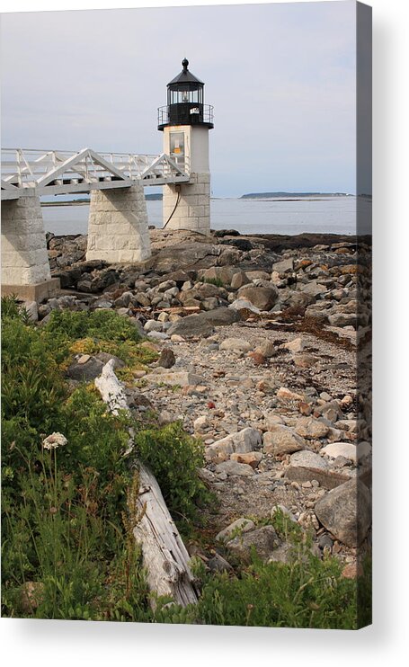 Seascape Acrylic Print featuring the photograph Marshall Point Lighthouse #1 by Doug Mills