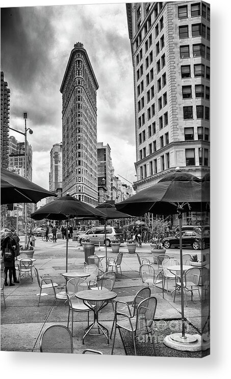 America Acrylic Print featuring the photograph The Flatiron Building #2 by Jim Orr