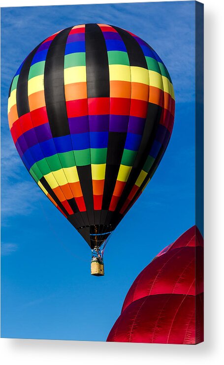 Colorado Acrylic Print featuring the photograph Up Up and Away #1 by Teri Virbickis