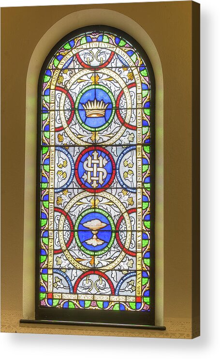 Saint Annes Acrylic Print featuring the digital art Saint Anne's Windows #12 by Jim Proctor