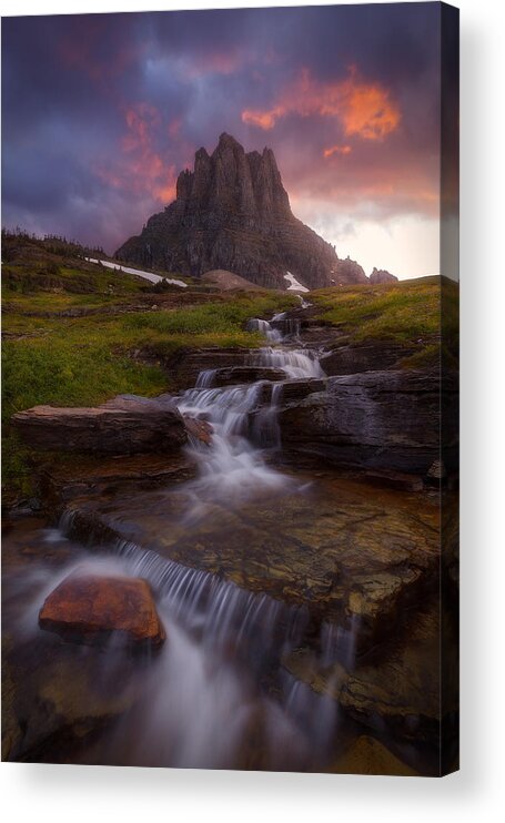 Mountain Acrylic Print featuring the photograph 180 Out by Miles Morgan