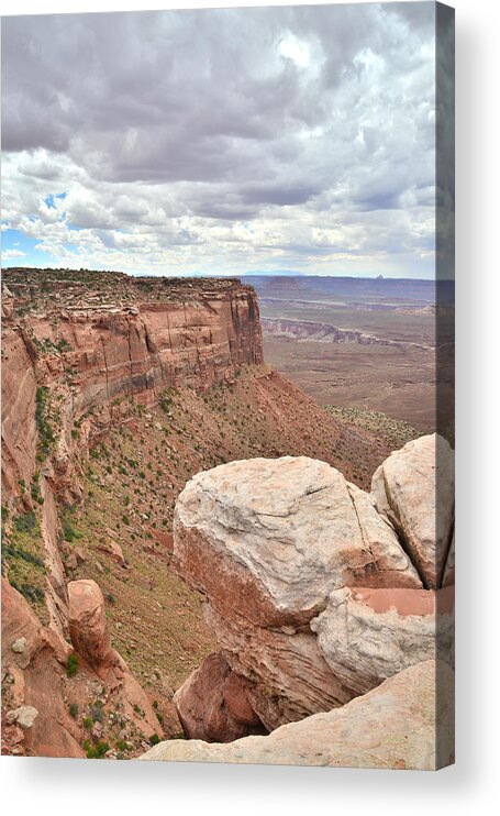 Canyonlands National Park Acrylic Print featuring the photograph Grand View Point #15 by Ray Mathis
