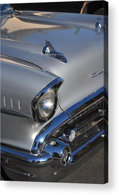  Acrylic Print featuring the photograph 57 Chevy #2 by Dean Ferreira