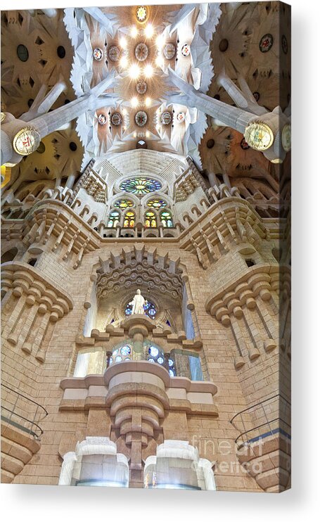 Sagrada Acrylic Print featuring the photograph Sagrada Familia #2 by Gualtiero Boffi
