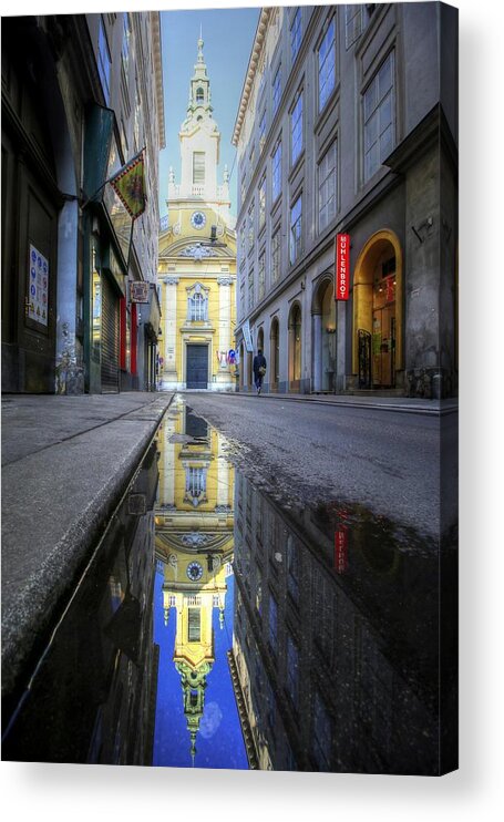 Vienna Austria Acrylic Print featuring the photograph Vienna Austria #20 by Paul James Bannerman