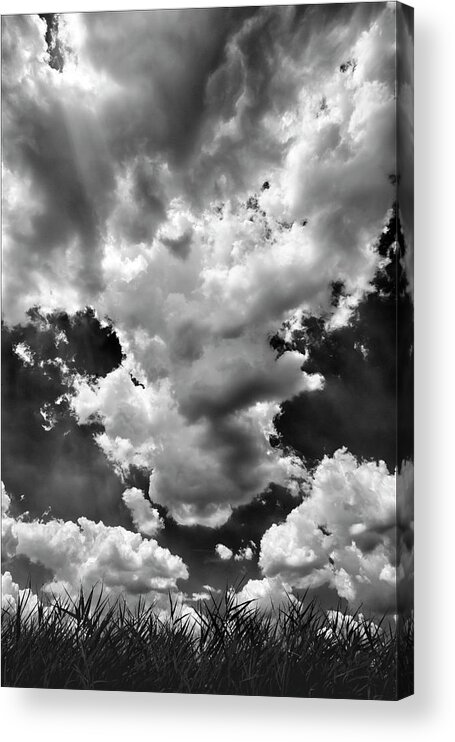 Clouds Acrylic Print featuring the photograph Clouds #3 by Robert Ullmann