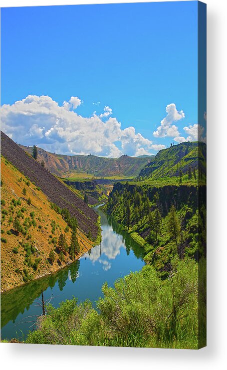 Idaho Acrylic Print featuring the photograph Idaho Landscape #3 by Dart Humeston