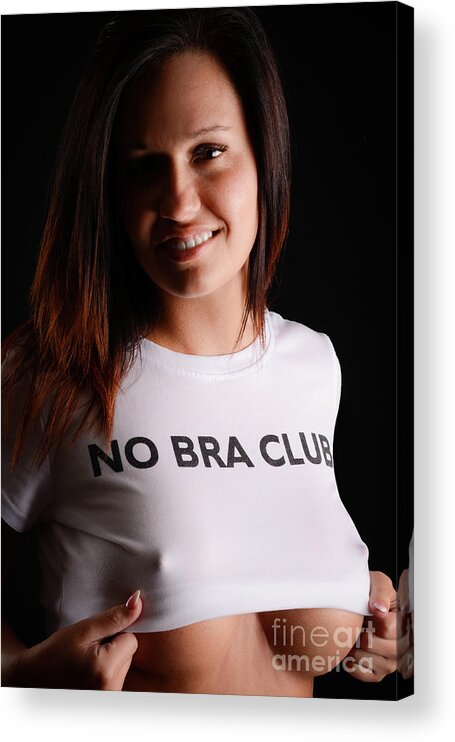 No Bra Club #3 Acrylic Print by Jt PhotoDesign - Pixels