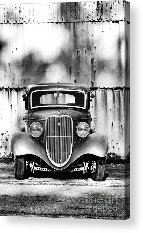 1933 Acrylic Print featuring the photograph 33 Ford V8 by Tim Gainey