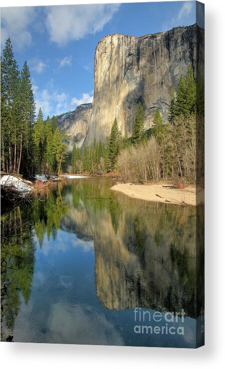 El Capitan Acrylic Print featuring the photograph El Capitan #4 by Marc Bittan