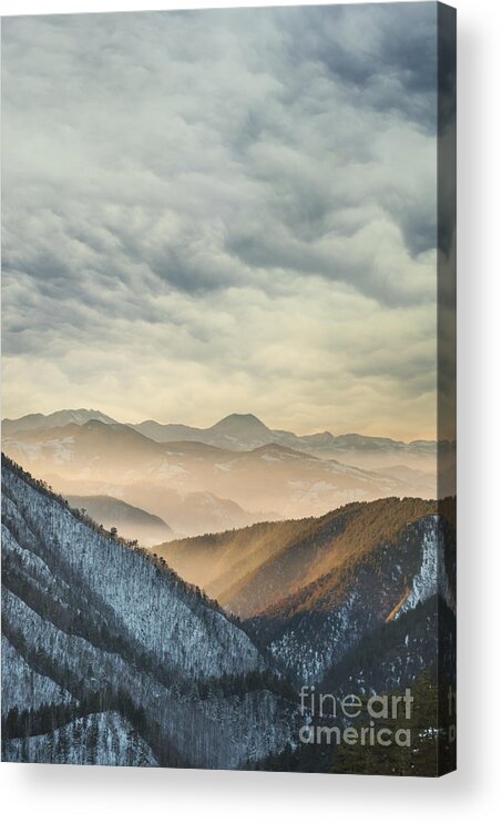 Mountain Acrylic Print featuring the photograph Landscape #4 by Jelena Jovanovic