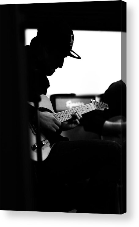 Musician Acrylic Print featuring the photograph Musician #5 by Jackie Russo