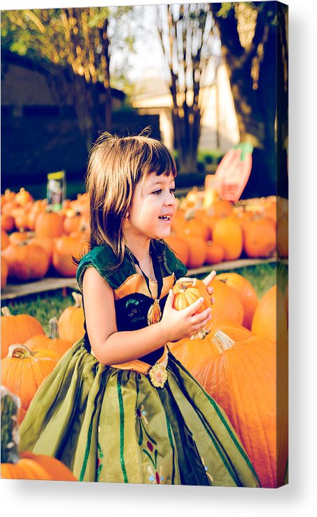 Child Acrylic Print featuring the photograph 6950-2 by Teresa Blanton