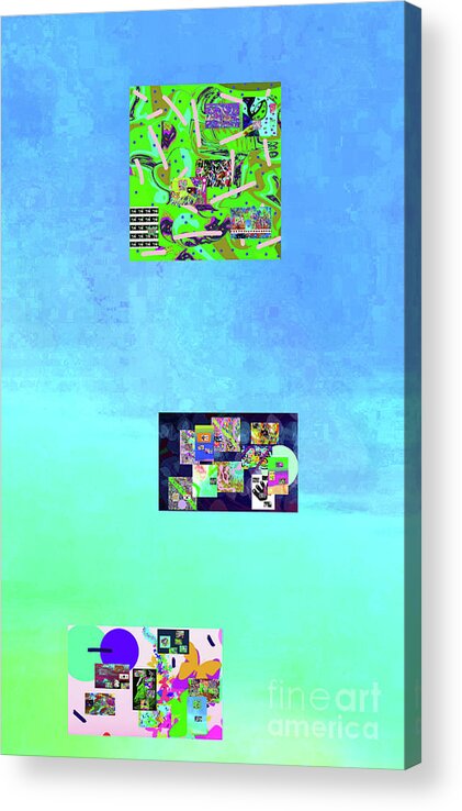 Walter Paul Bebirian Acrylic Print featuring the digital art 9-12-2015habcdefghijklmn by Walter Paul Bebirian
