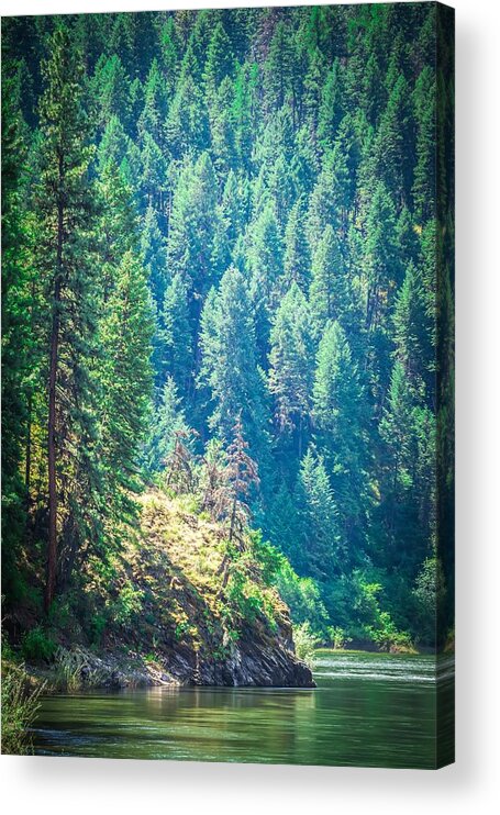 Landscape Acrylic Print featuring the photograph Vast Scenic Montana State Landscapes And Nature #9 by Alex Grichenko