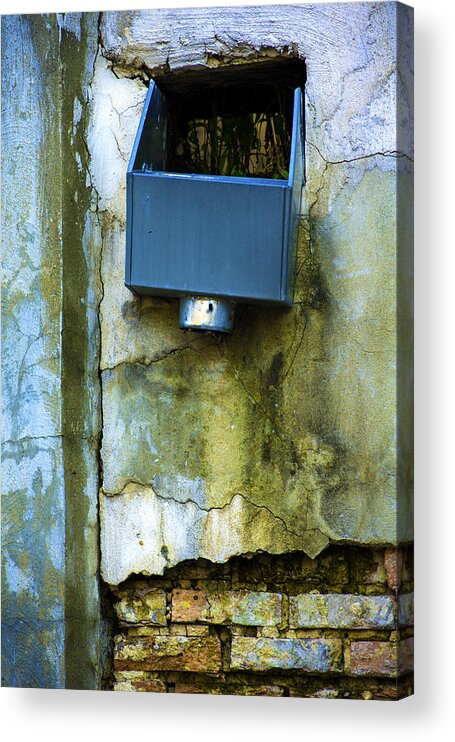  Acrylic Print featuring the photograph Abandoned Building Jacquelines by Raymond Kunst