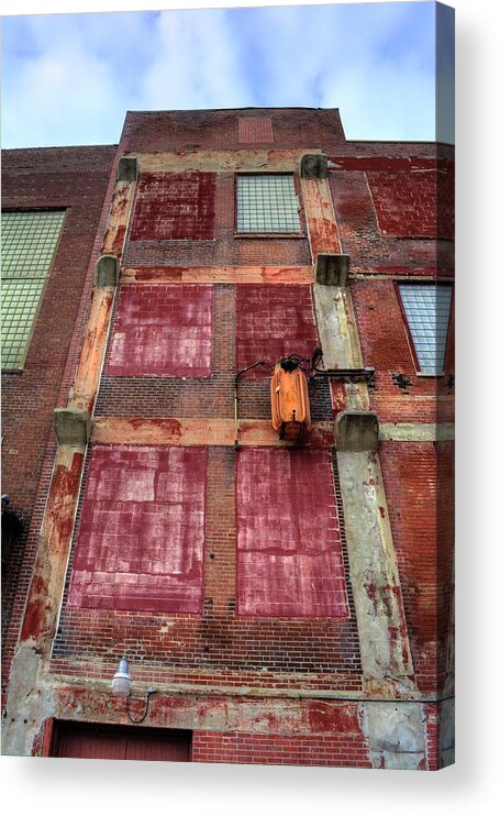 Abandoned Acrylic Print featuring the photograph Abandoned Building by FineArtRoyal Joshua Mimbs