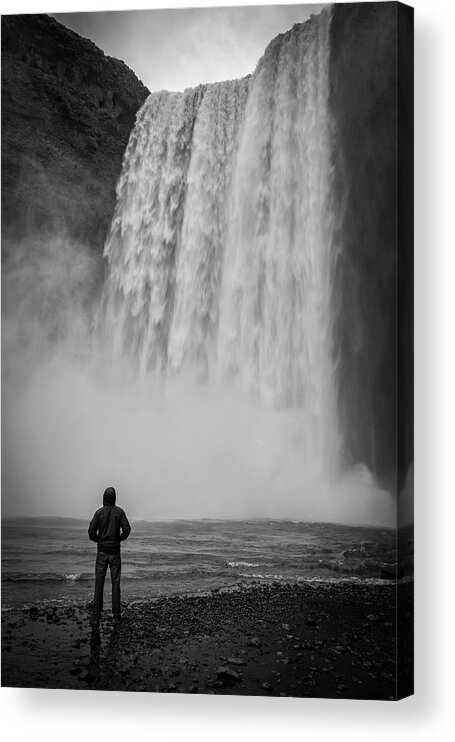 Iceland Acrylic Print featuring the photograph Adam by Bill Martin