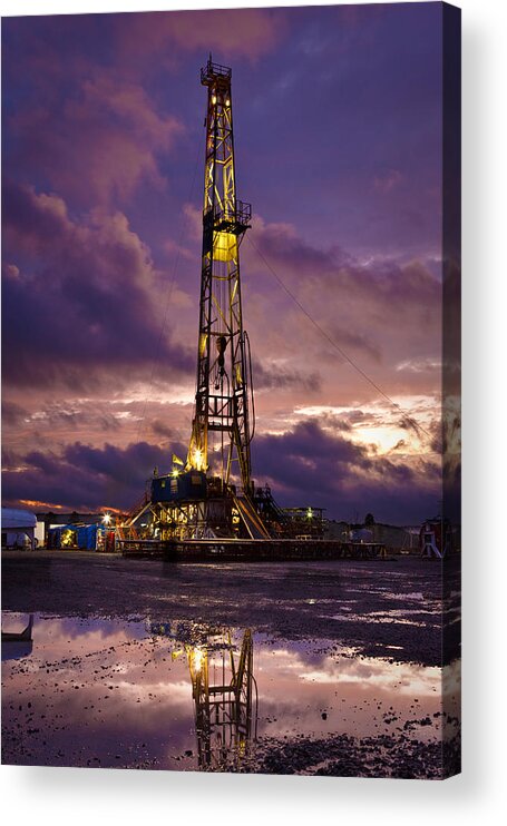 Driller Acrylic Print featuring the photograph After The Storm by Jonas Wingfield
