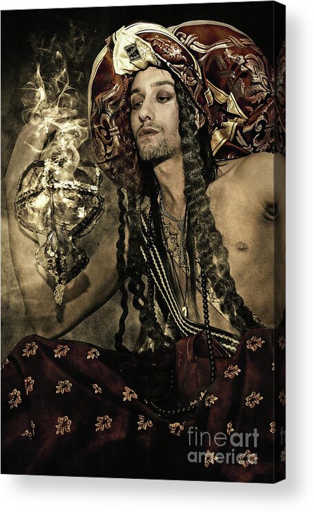 Art Acrylic Print featuring the photograph Aladdin fairy tale hero by Dimitar Hristov