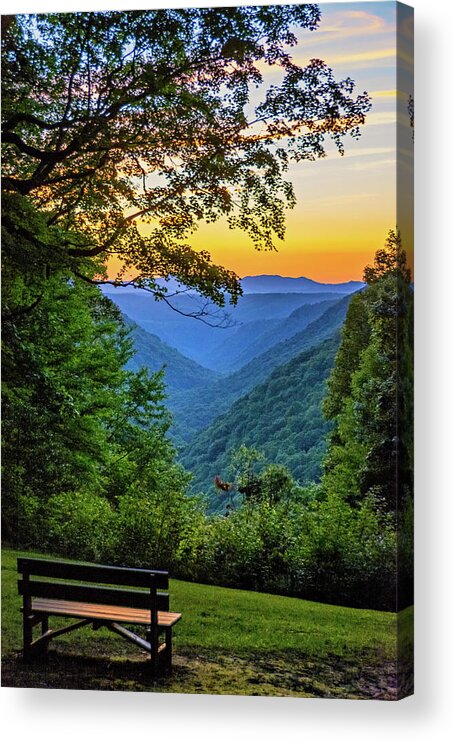 Babcock State Park Acrylic Print featuring the photograph Almost Heaven - West Virginia 3 by Steve Harrington